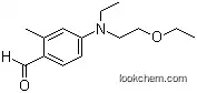 Molecular Structure of 128237-47-8 (N-Ethyl-N-ethoxylethyl-4-amino-2-methyl benzaldehyde)